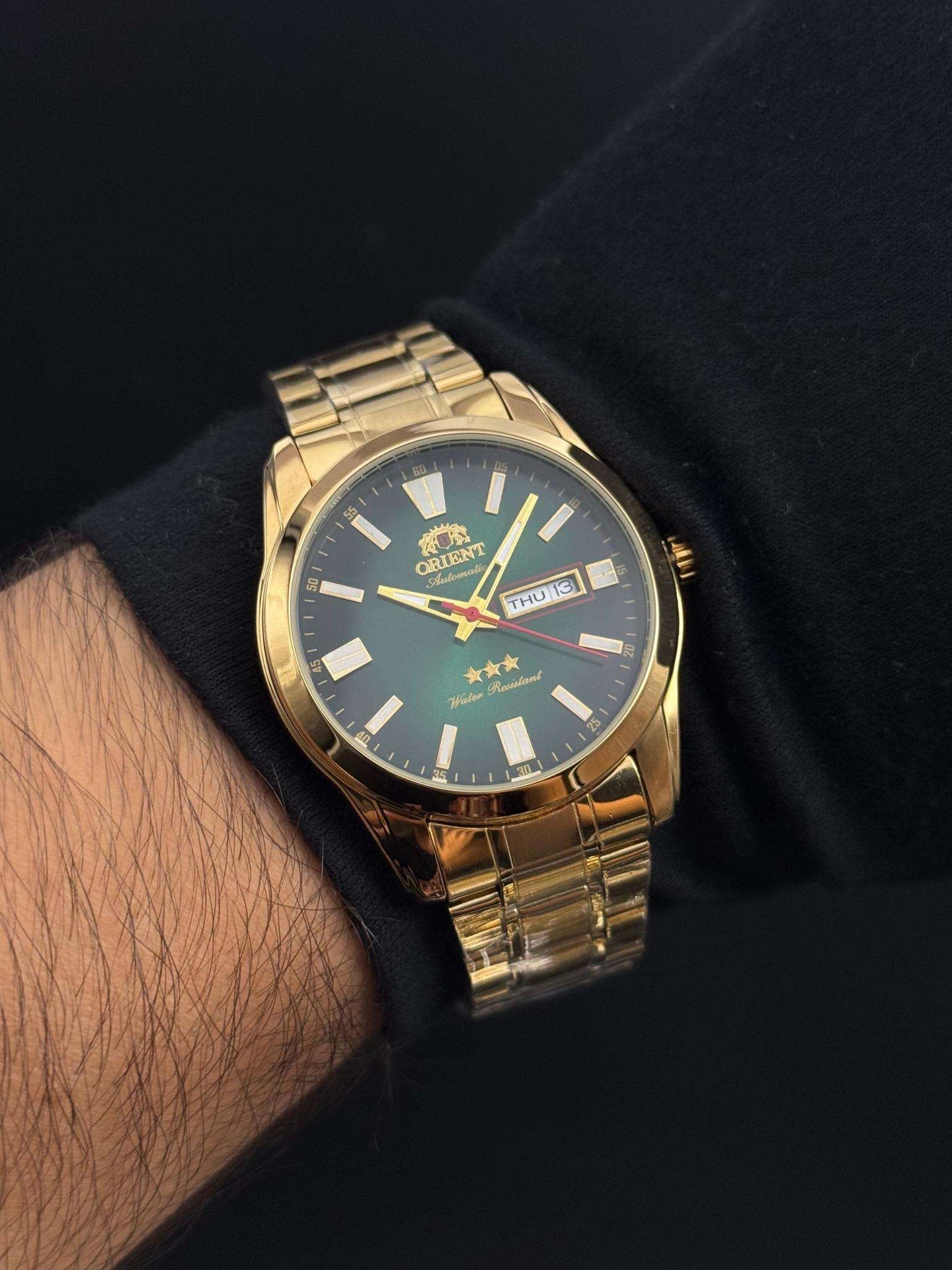 Ornt 3 Estrellas Dorado Tablero Verde