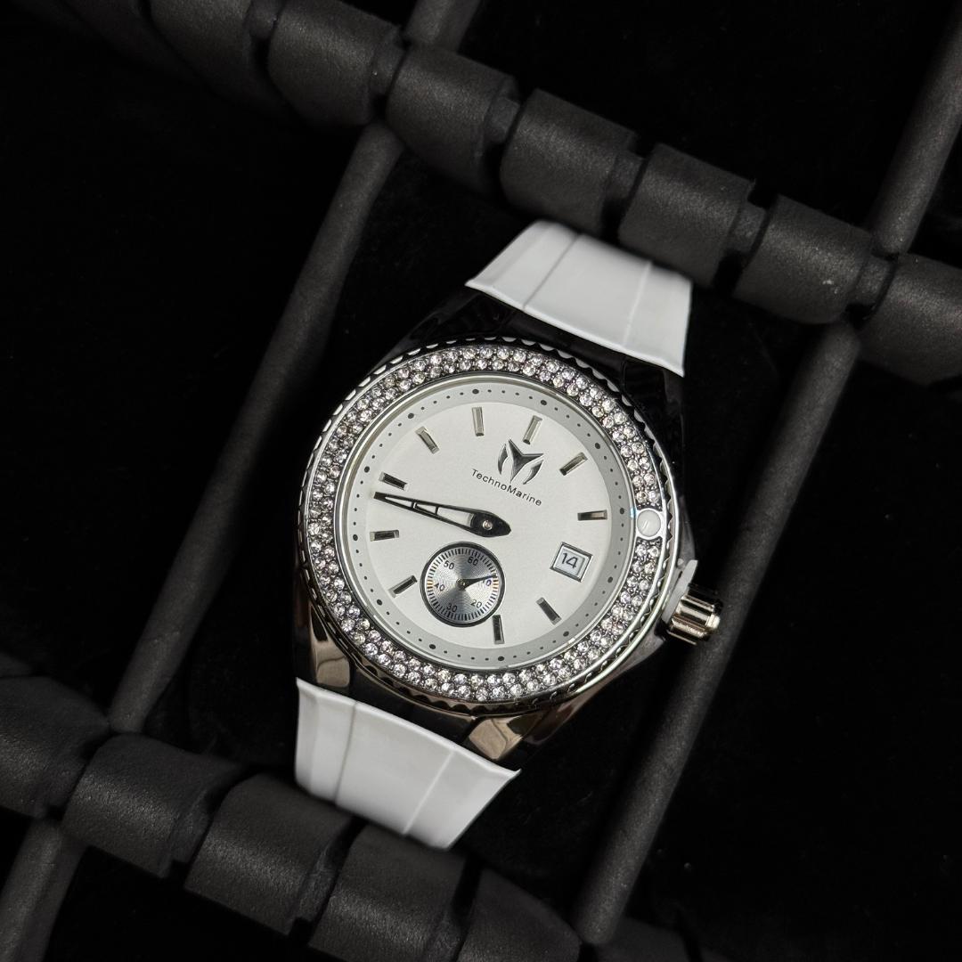 Tchmrn Mujer Blanco Circones Tablero Blanco-Plateado