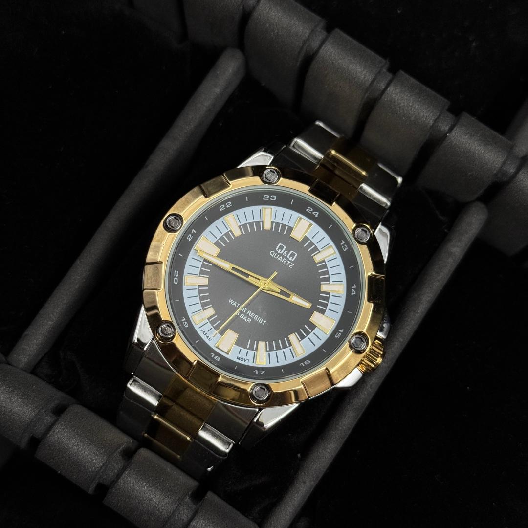 QYQ 4280 Bicolor Dorado Tablero Negro