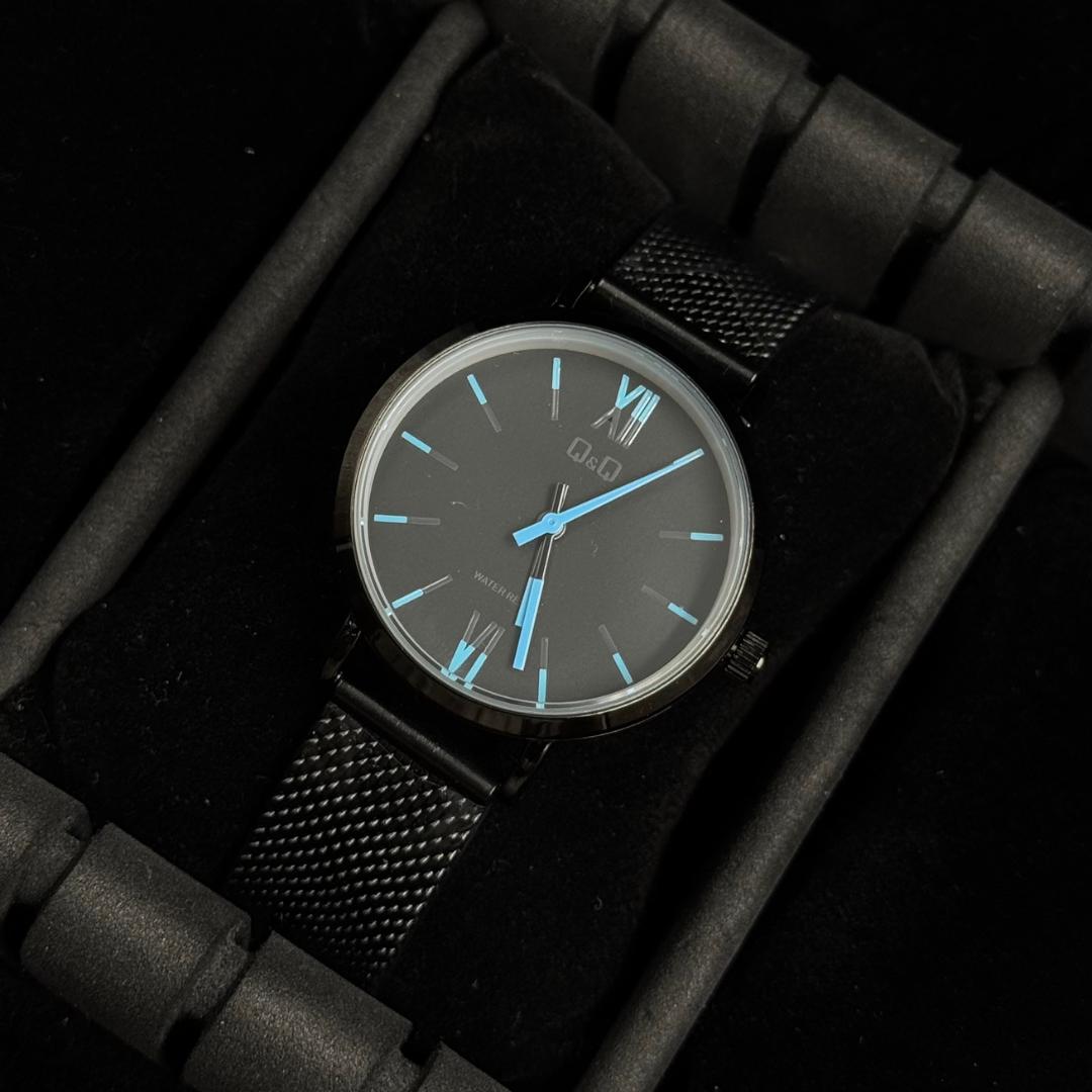 QYQ Dama NegroTablero Negro-Azul