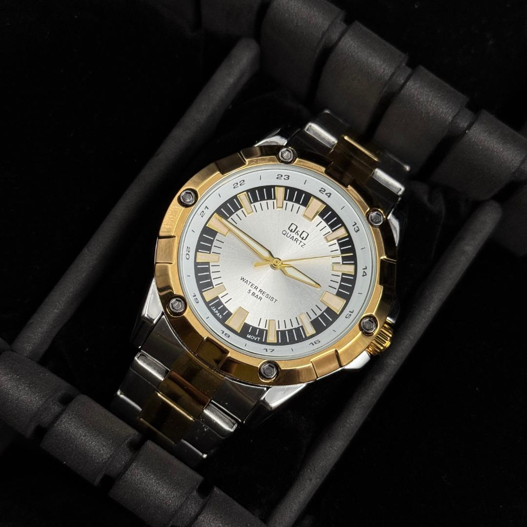 QYQ 4280 Bicolor Dorado Tablero Plateado