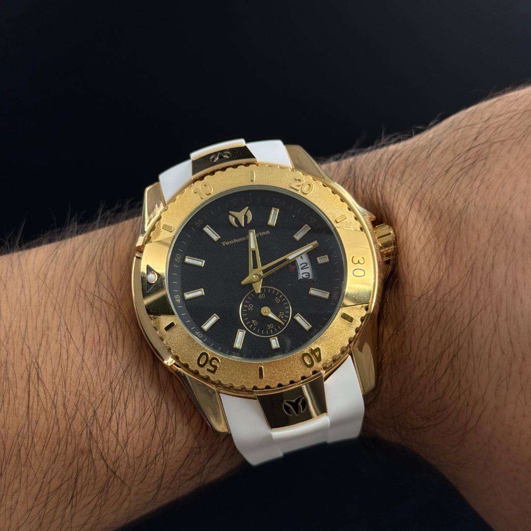 Tchmrn  520002 Blanco Tablero Negro - Dorado