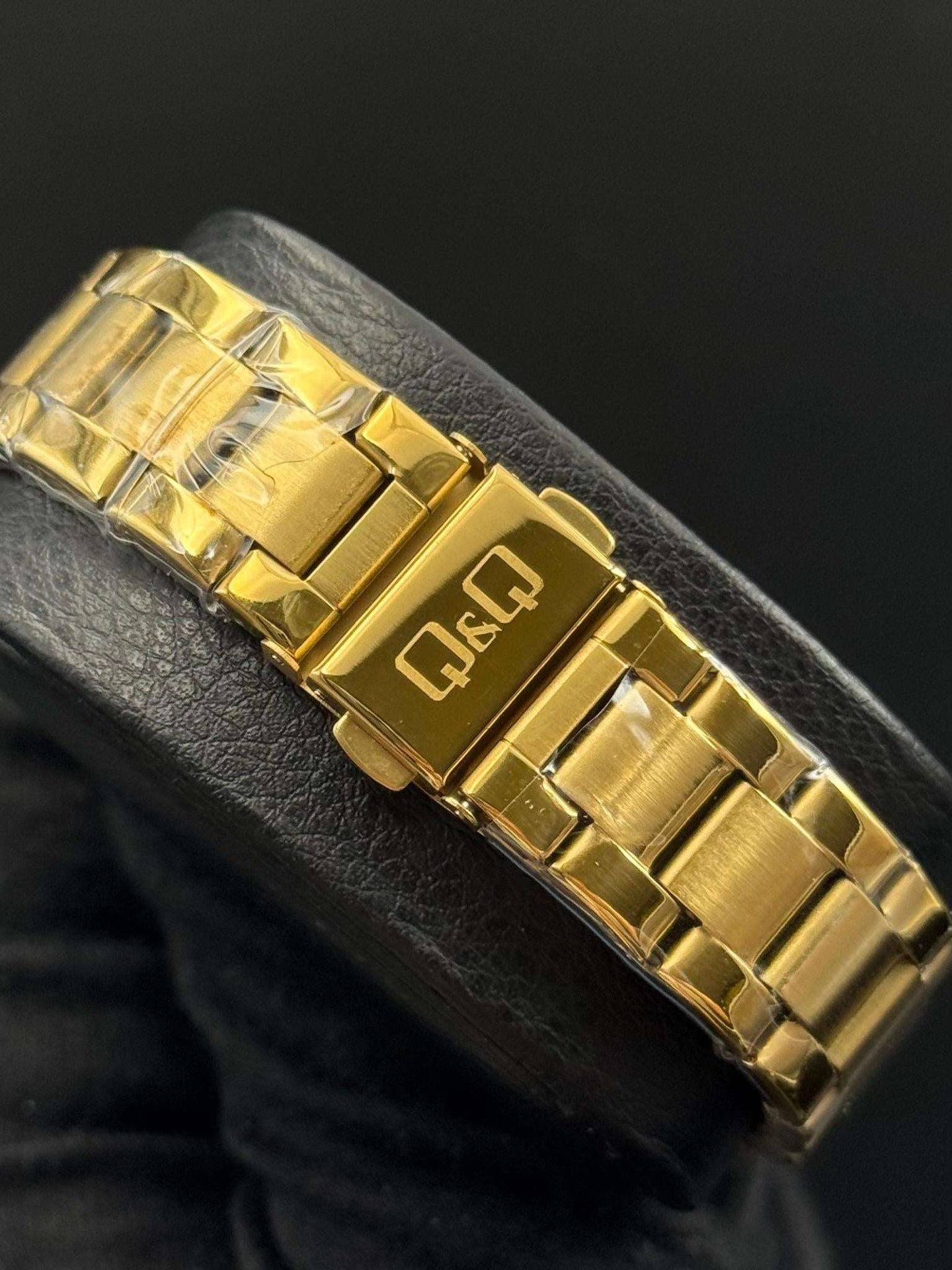 QYQ Mujer Cuadrado Dorado Tablero Plateado