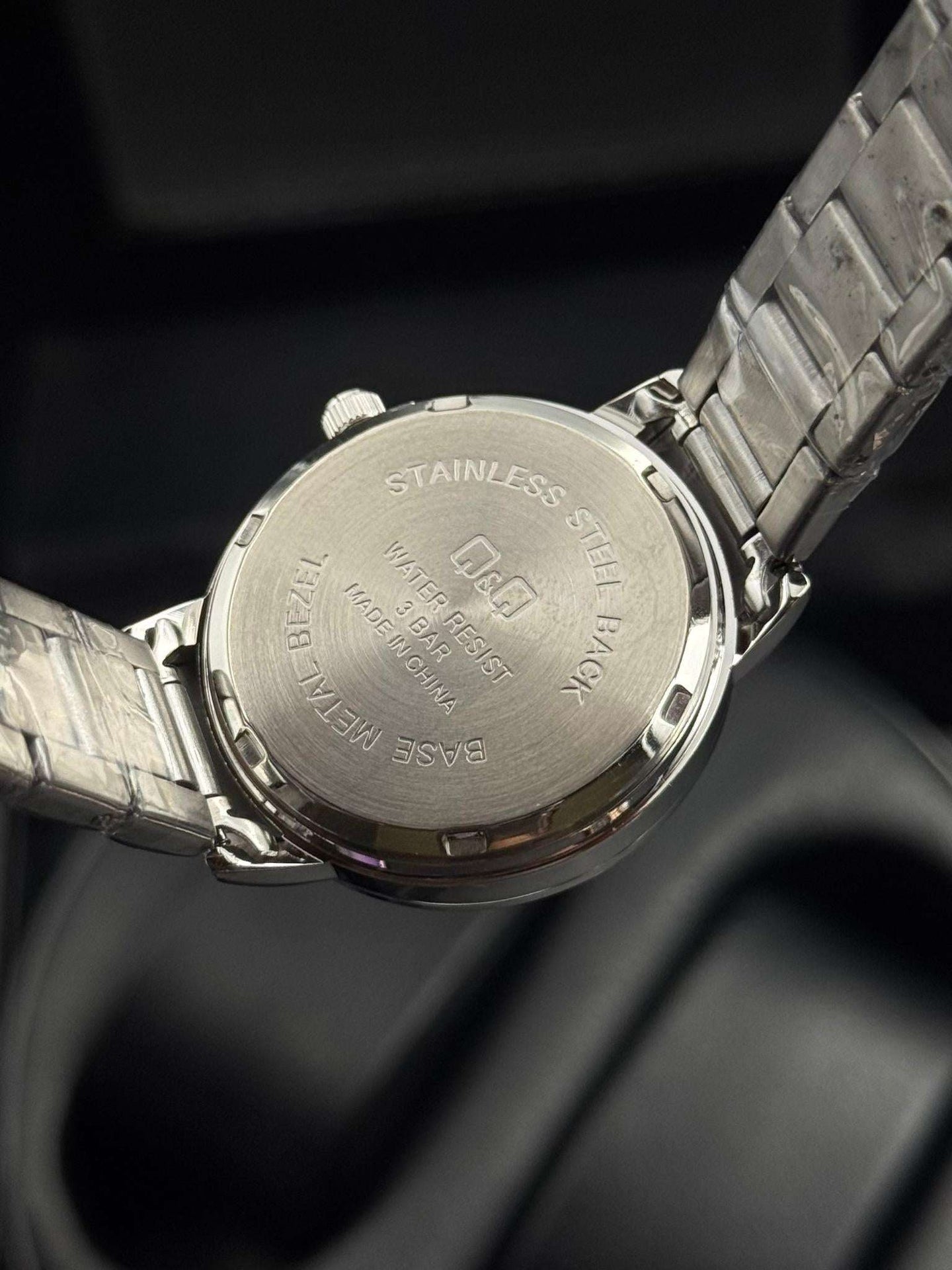 QYQ Mujer New Diamond Plateado Tablero Plateado