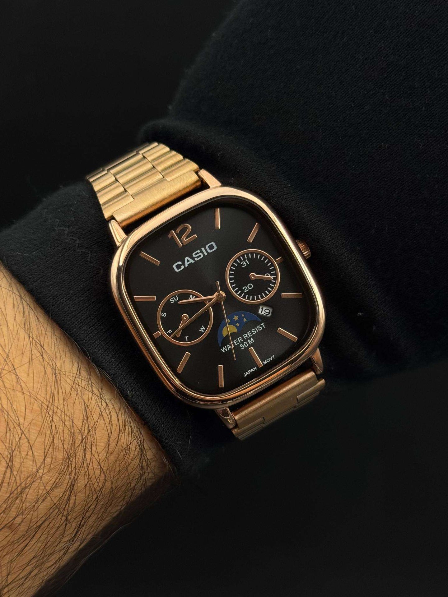 Cso MTP Oro Rosa Tablero Negro