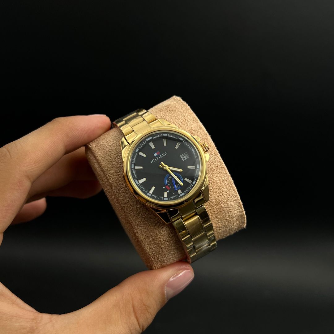 Tmmy Mujer Dorado Tablero Negro