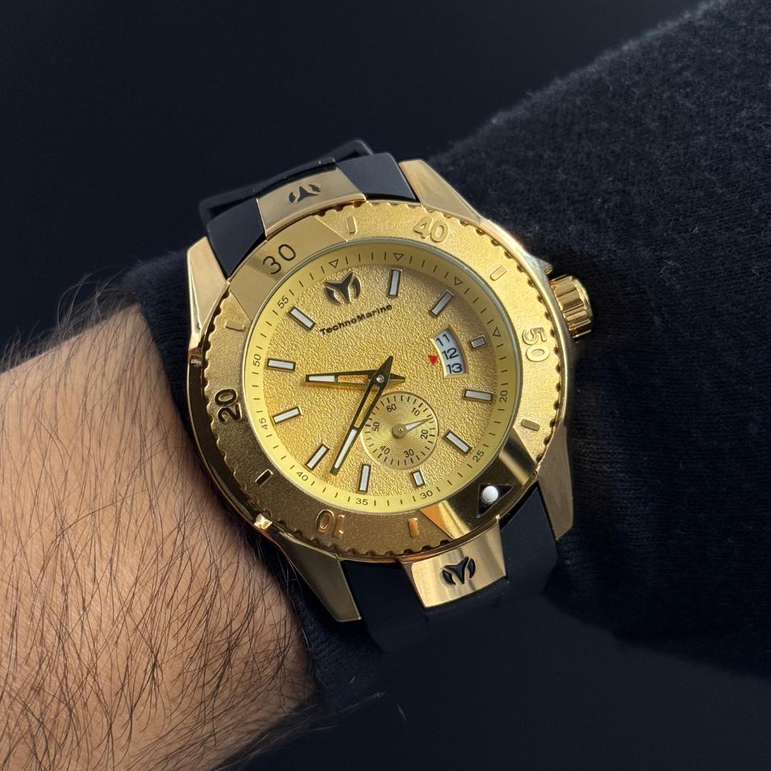 Tchmrn  520002 Negro Tablero Dorado - Dorado