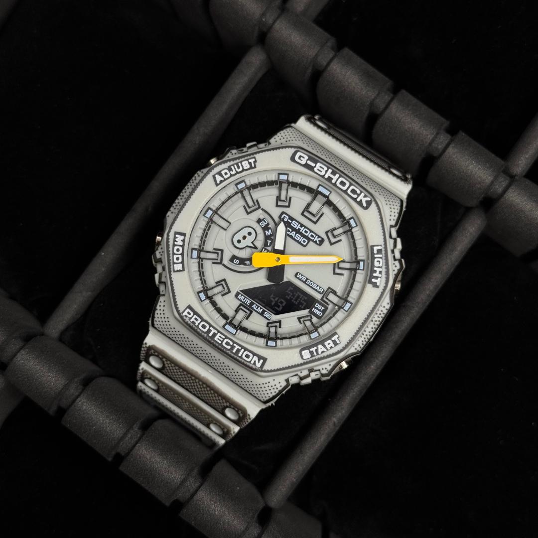 G-Shck Manga Blanco Tablero Blanco - Negro