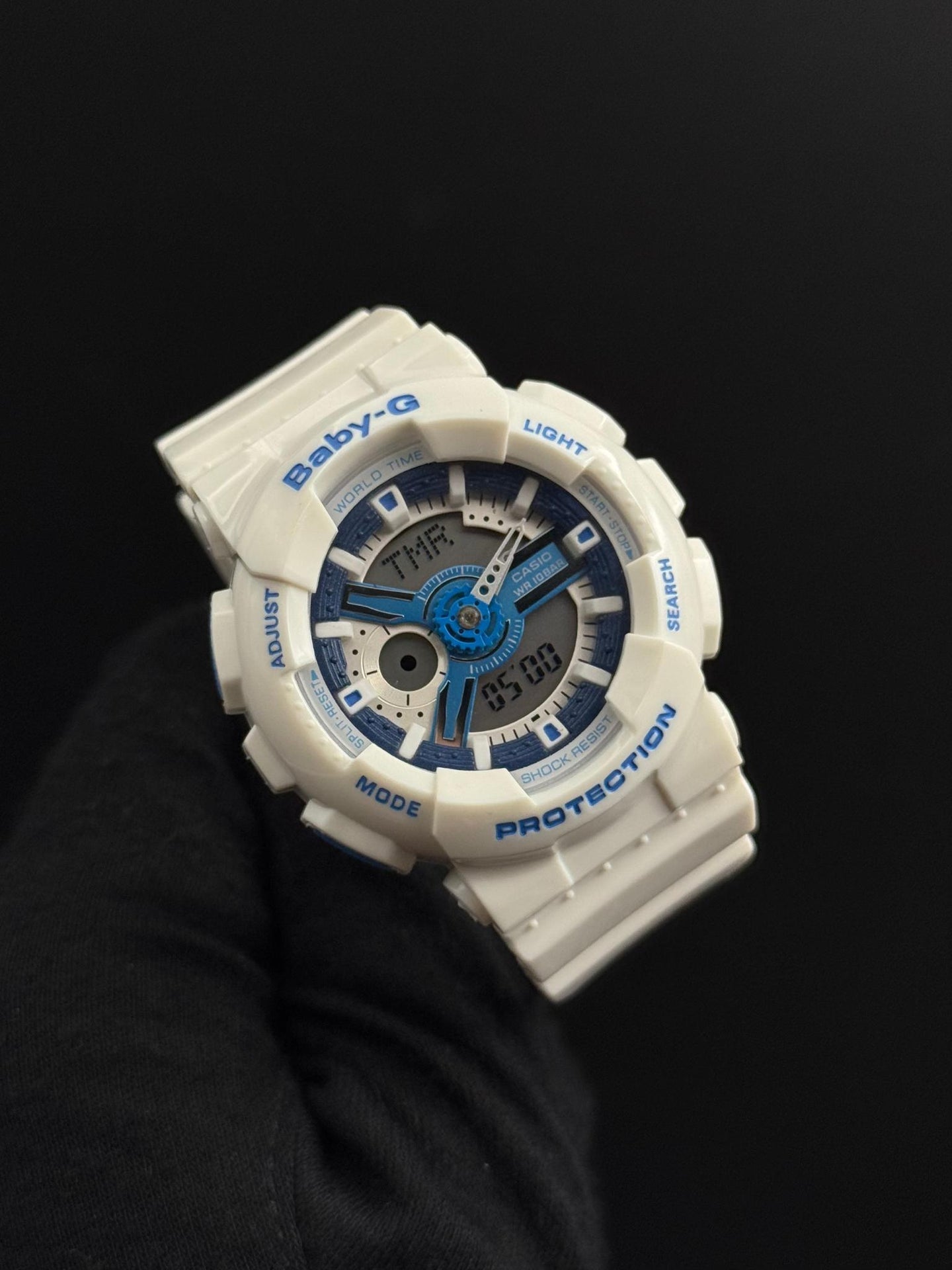 Bby-g BG110 Blanco Tablero Azul