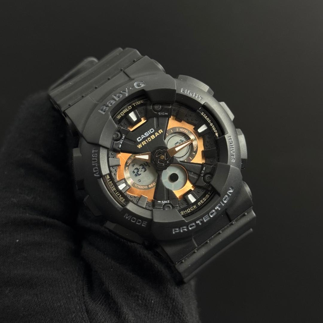 Bby-g BG110 Negro Tablero Negro - Cafe