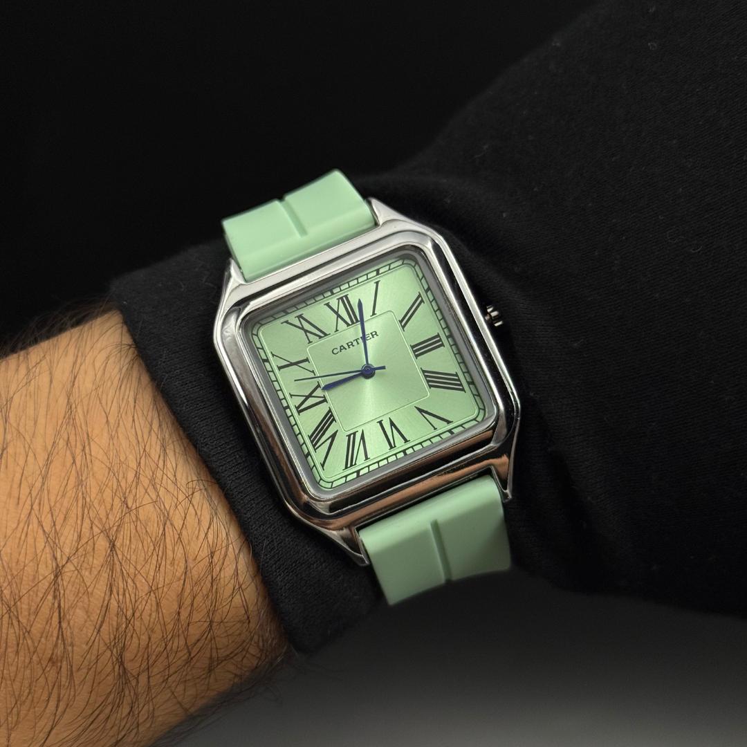 Crtr 020 Goma Verde Plateado Tablero Verde