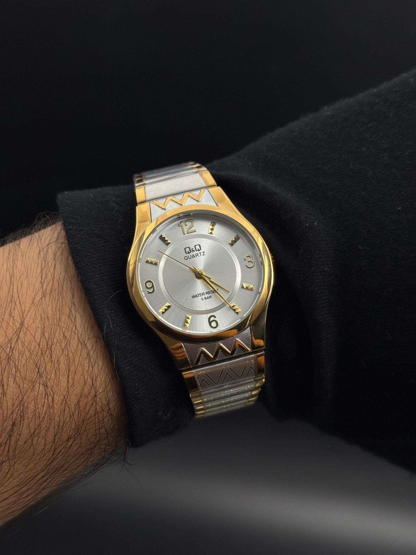 QYQ 3V Bicolor Dorado Tablero Plateado