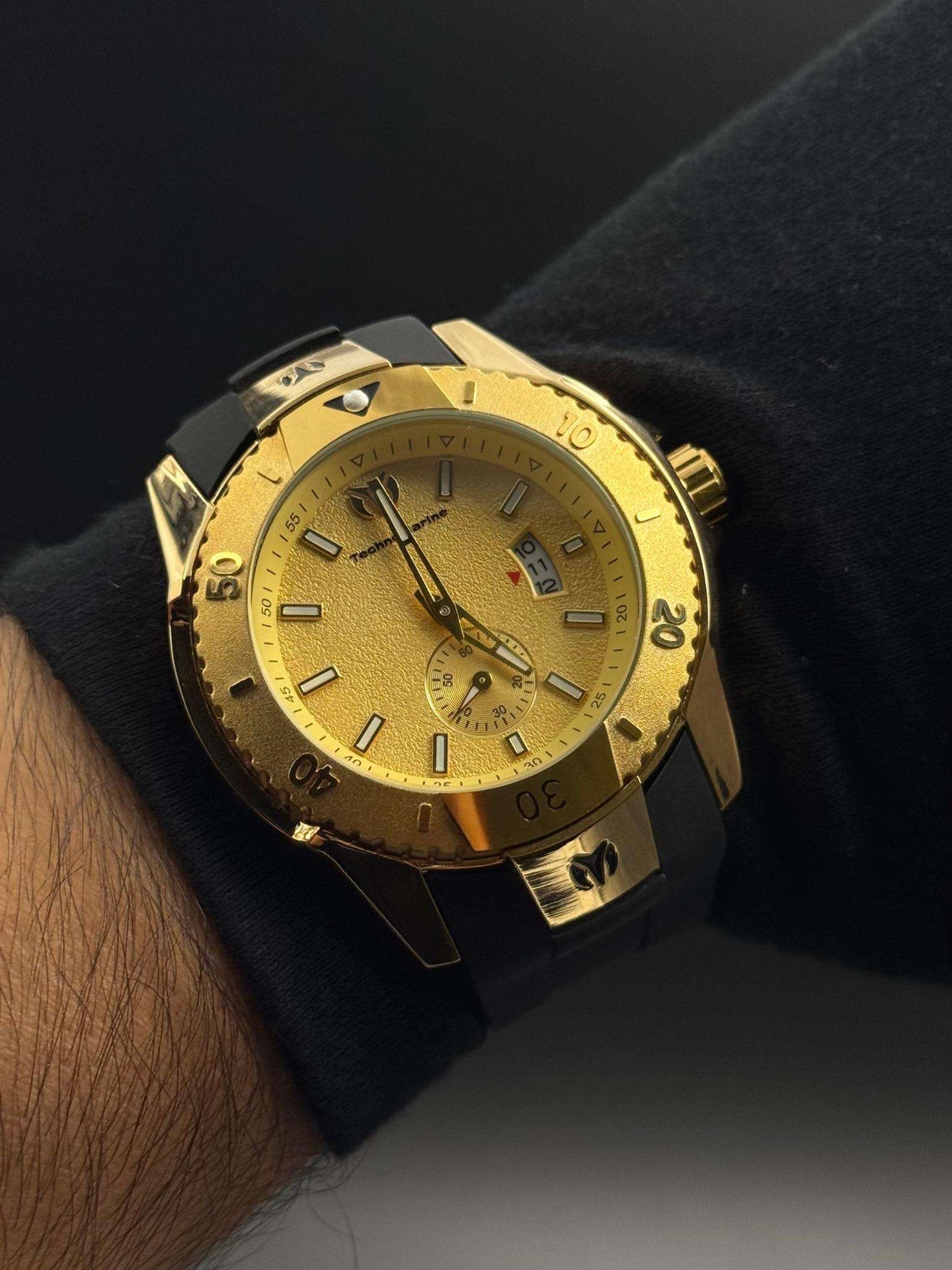 Tchmrn  520002 Negro Tablero Dorado - Dorado