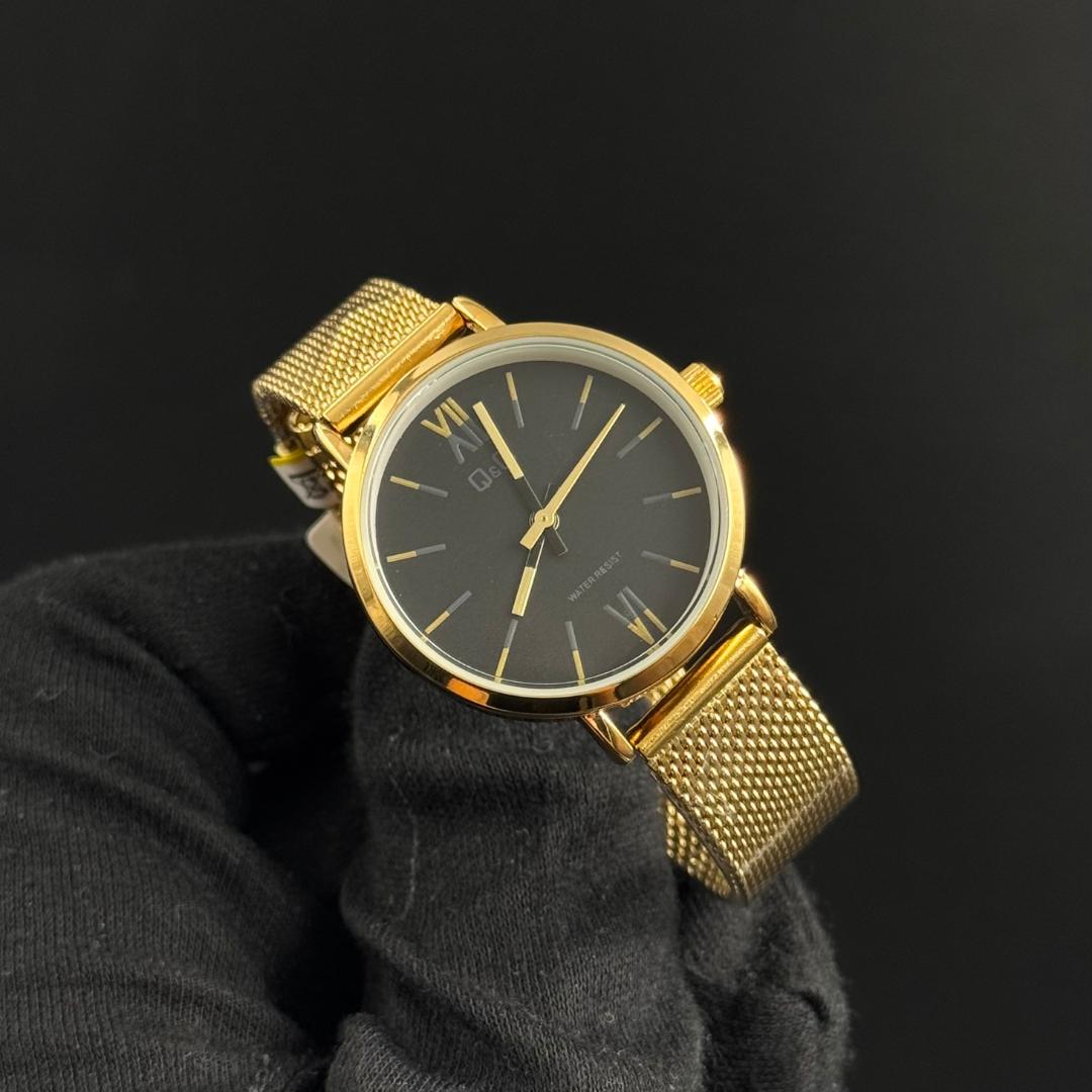 QYQ Dama Dorado Tablero Negro Dorado