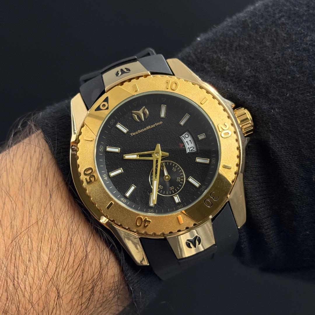 Tchmrn  520002 Negro Tablero Negro - Dorado-2