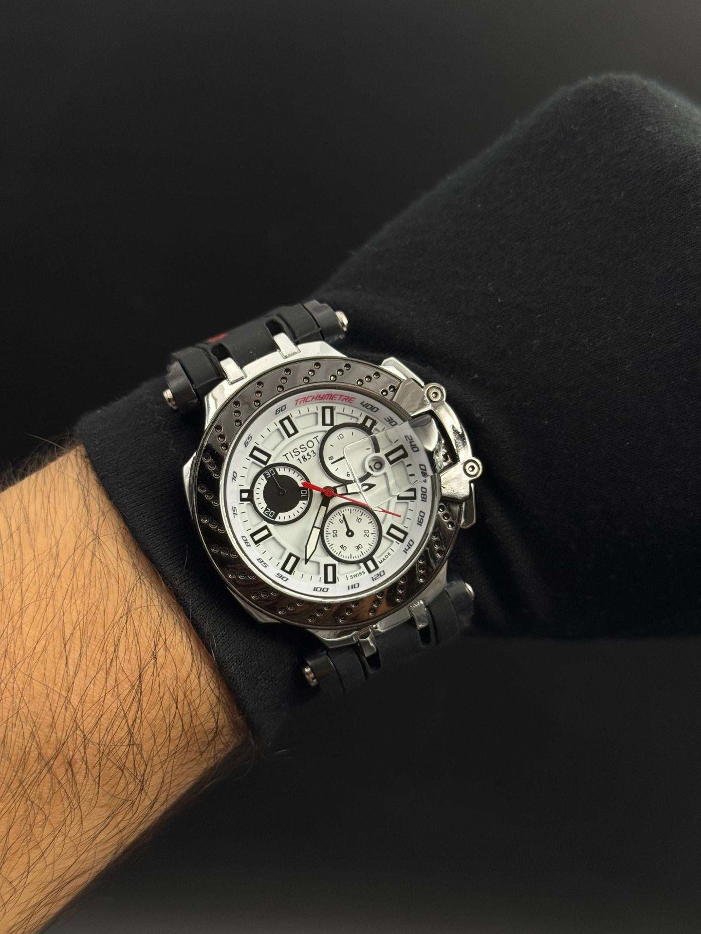 Tsst T-Race Plus Goma Negra Tablero Blanco Plateado Negro