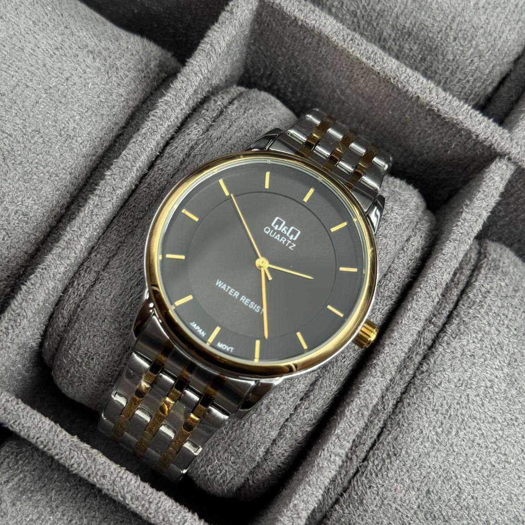 QYQ Clásico Bicolor Dorado Tablero Negro