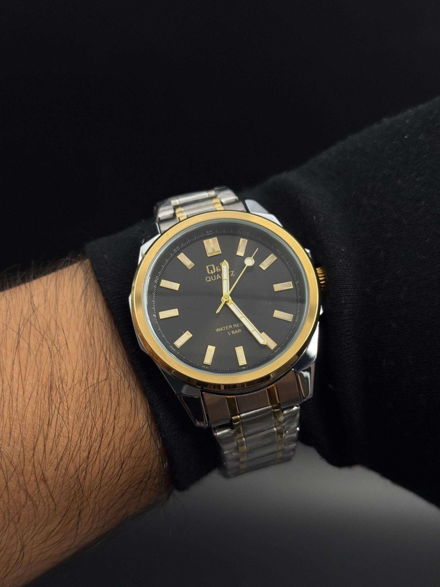 QYQ 526 Bicolor Dorado Tablero Negro