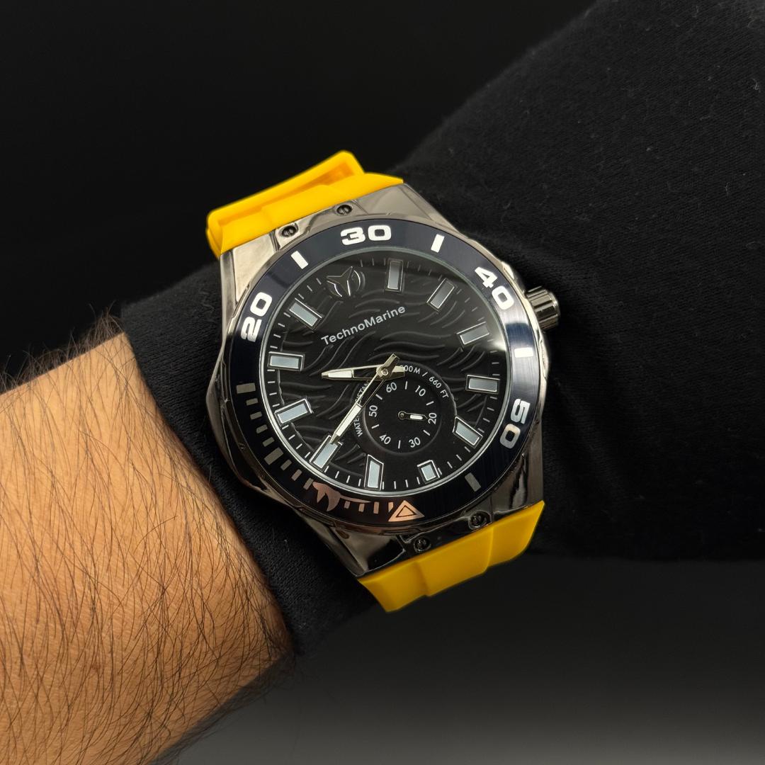 Tchmn 050 Goma Amarilla Tablero Negro