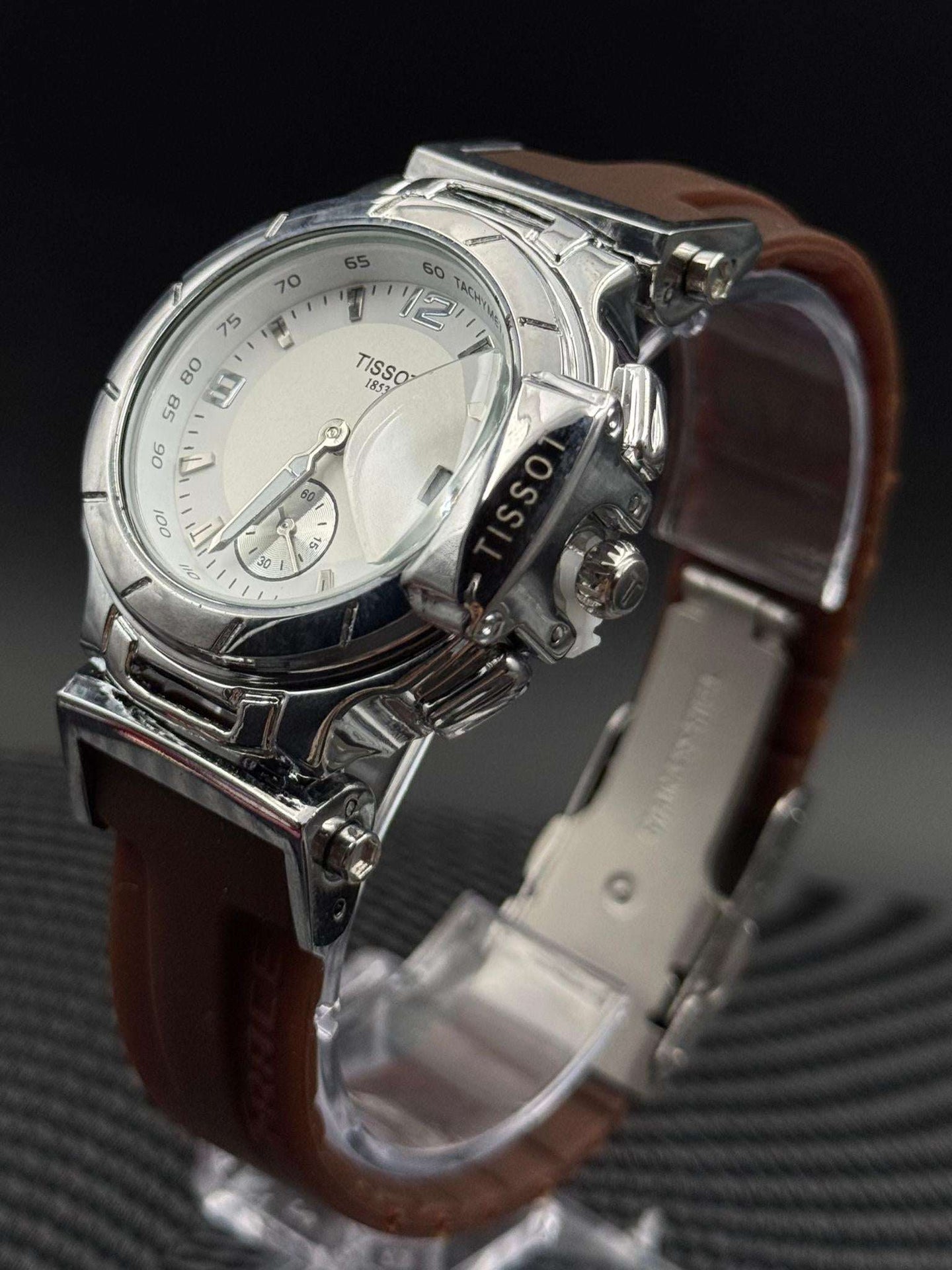 Tsst T-Race Mujer Goma Cafe Tablero Blanco Plateado