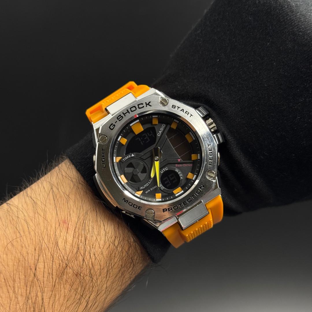 G-Shck Gravitymaster Amarillo Tablero Negro