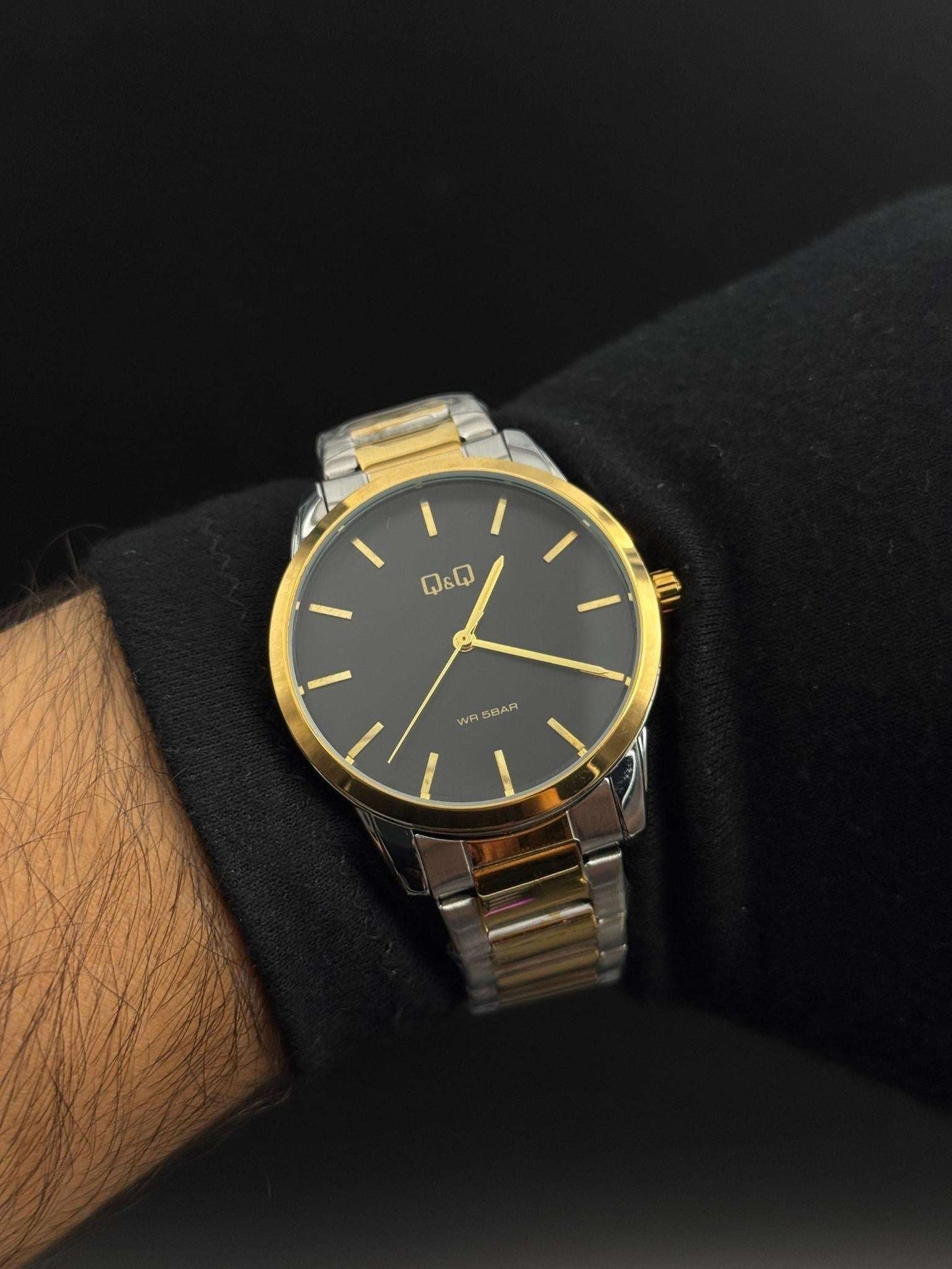 QYQ Clasico 784 Bicolor Dorado Tablero Negro