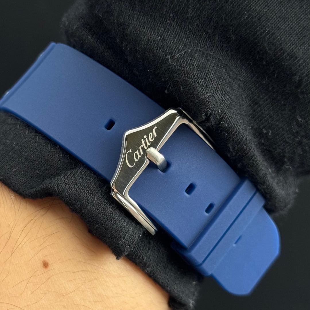 Crtr Santos Goma Azul Negro Tablero Azul