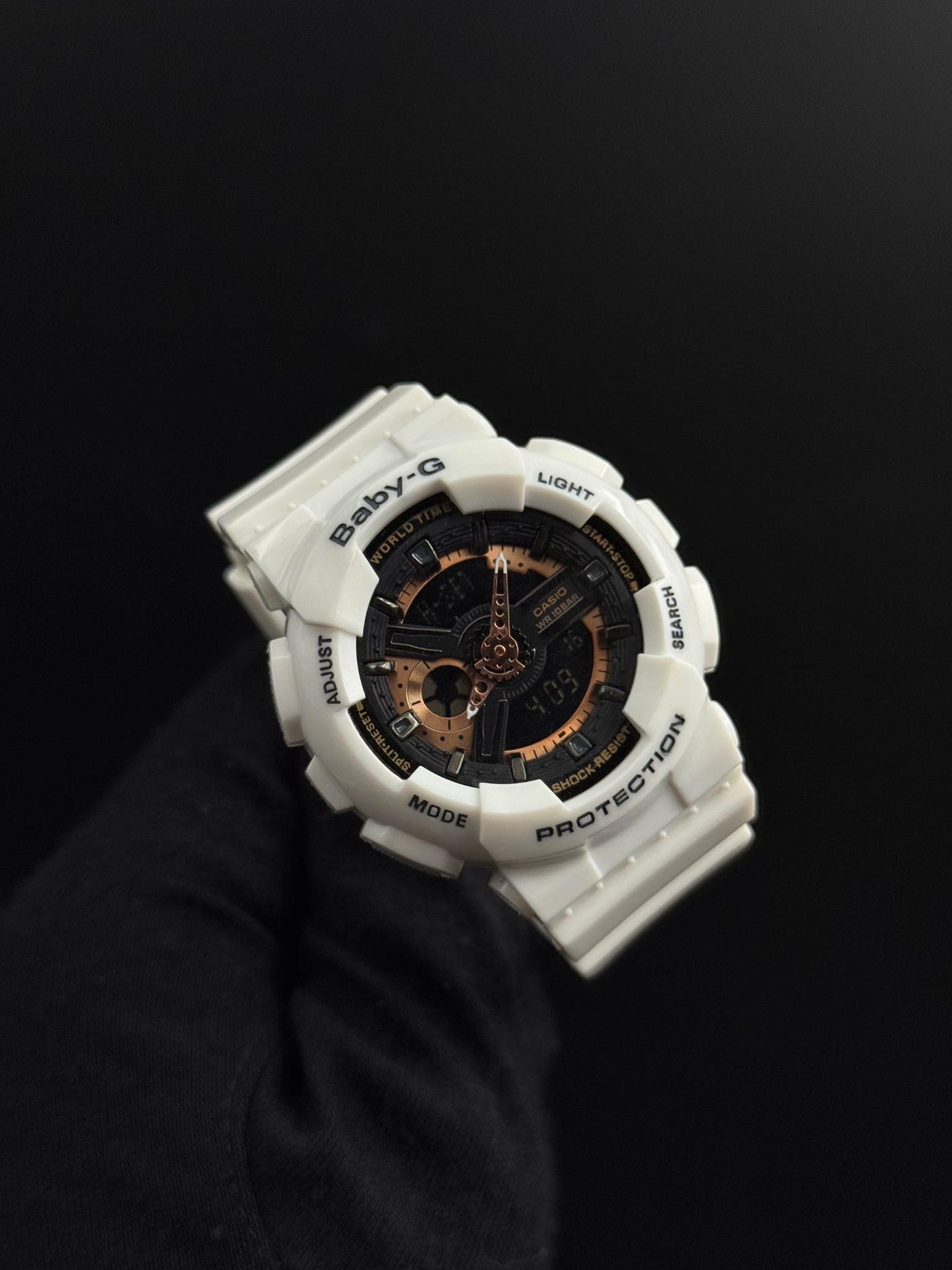 Bby-g BG110 Blanco Tablero Café