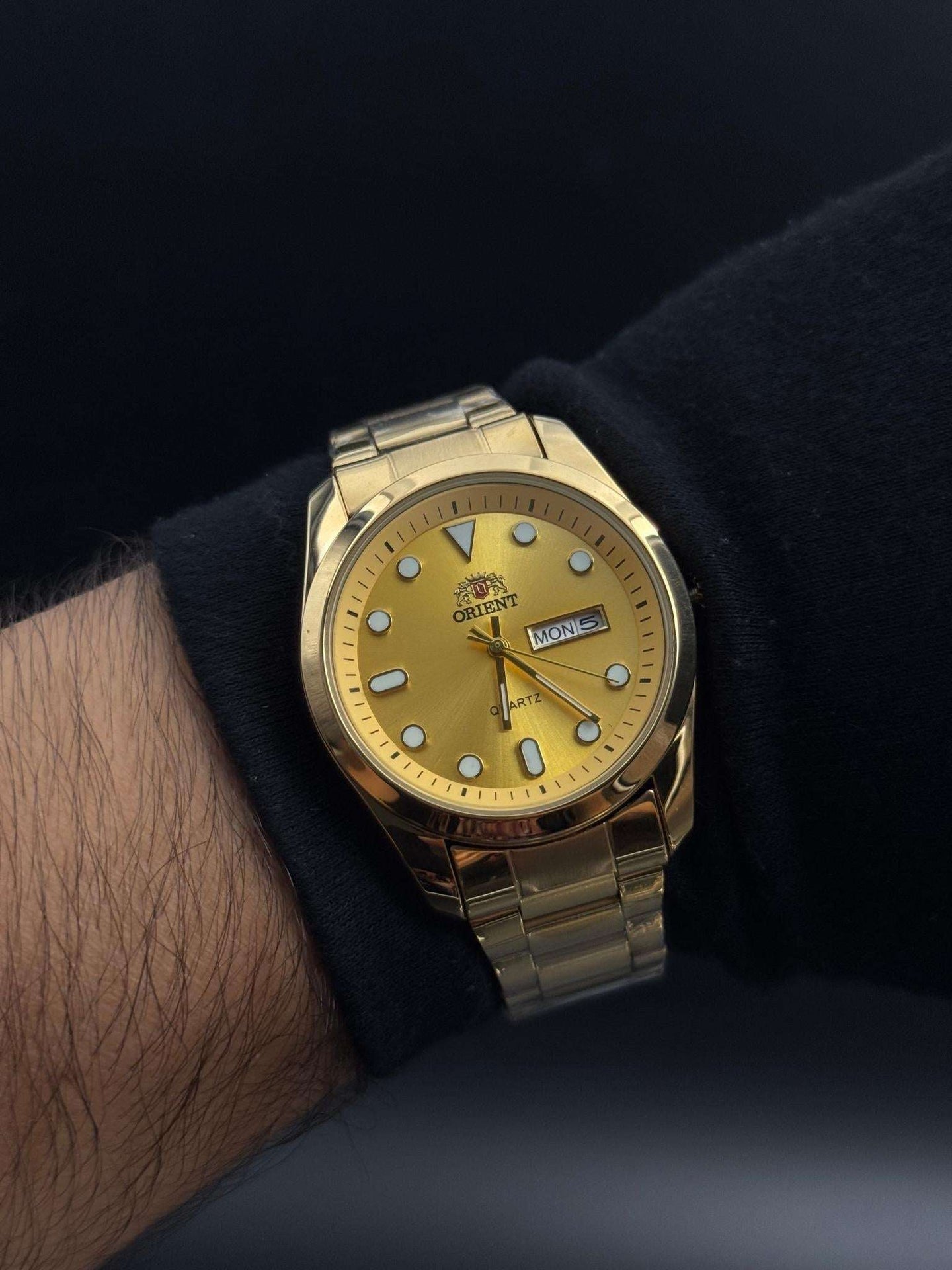 Ornt Neon Dorado Tablero Dorado