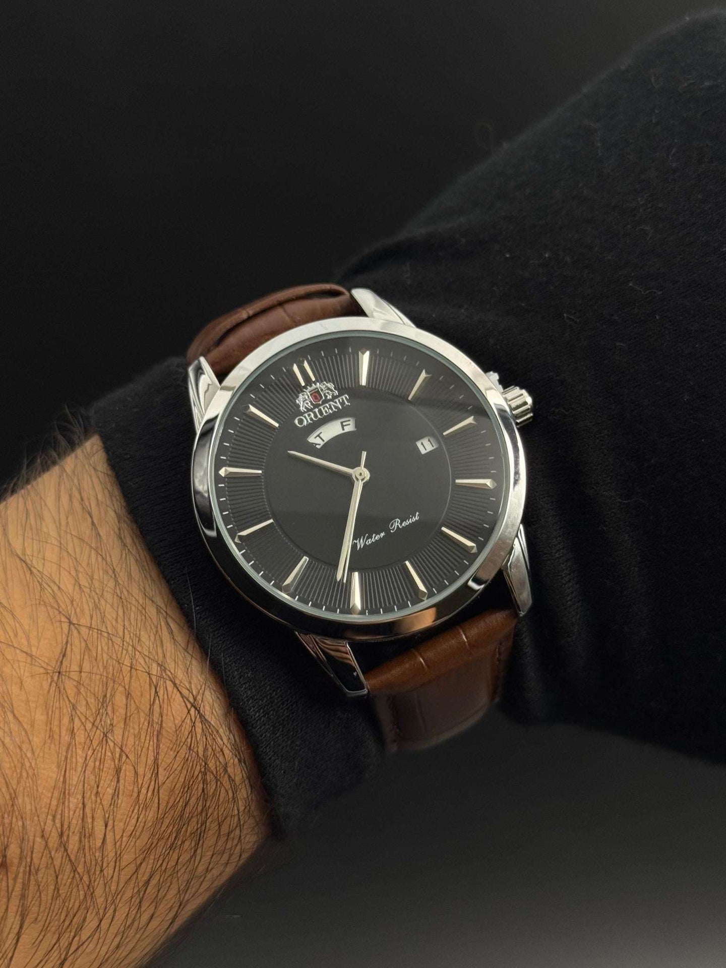 ORNT Clásico 320 Cuero Café Tablero Negro