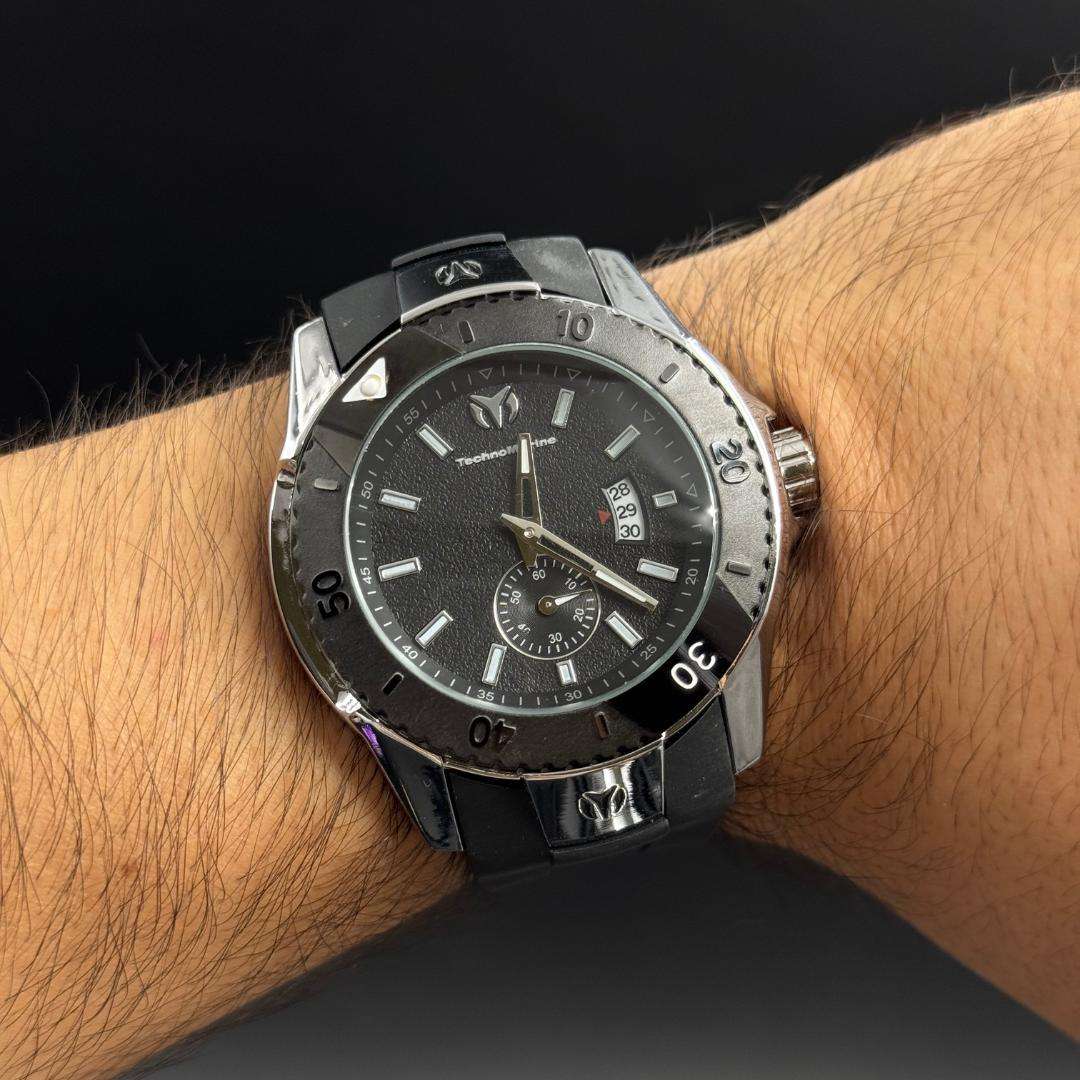 Tchmrn  520002 Negro Tablero Negro - Plateado