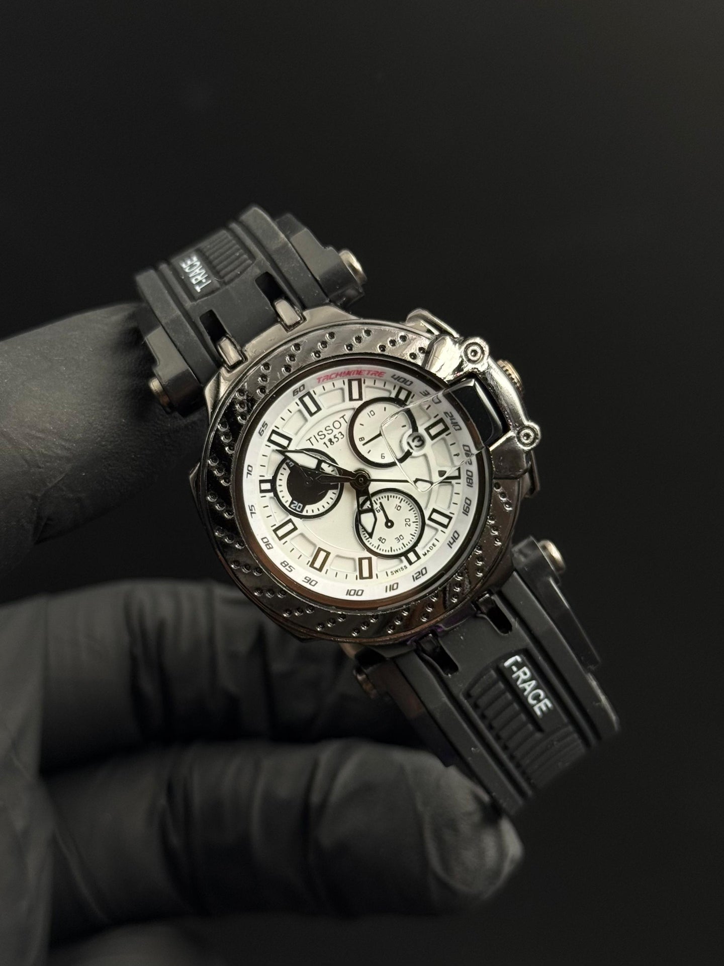 Tsst T-Race Plus Mujer Goma Negra Tablero Blanco Negro Negro