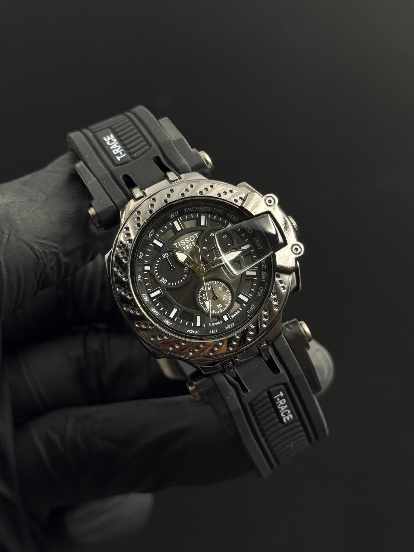 Tsst t-Race Plus Mujer Goma Negra Tablero Negro Negro Negro