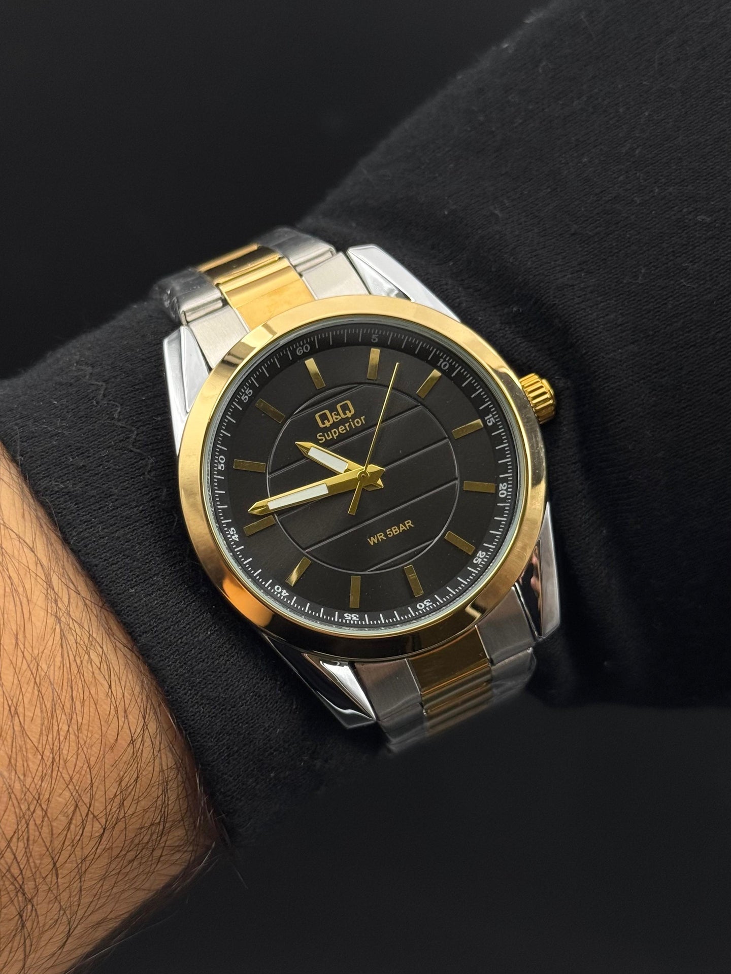 QYQ Superior 5L Bicolor Tablero Negro Dorado