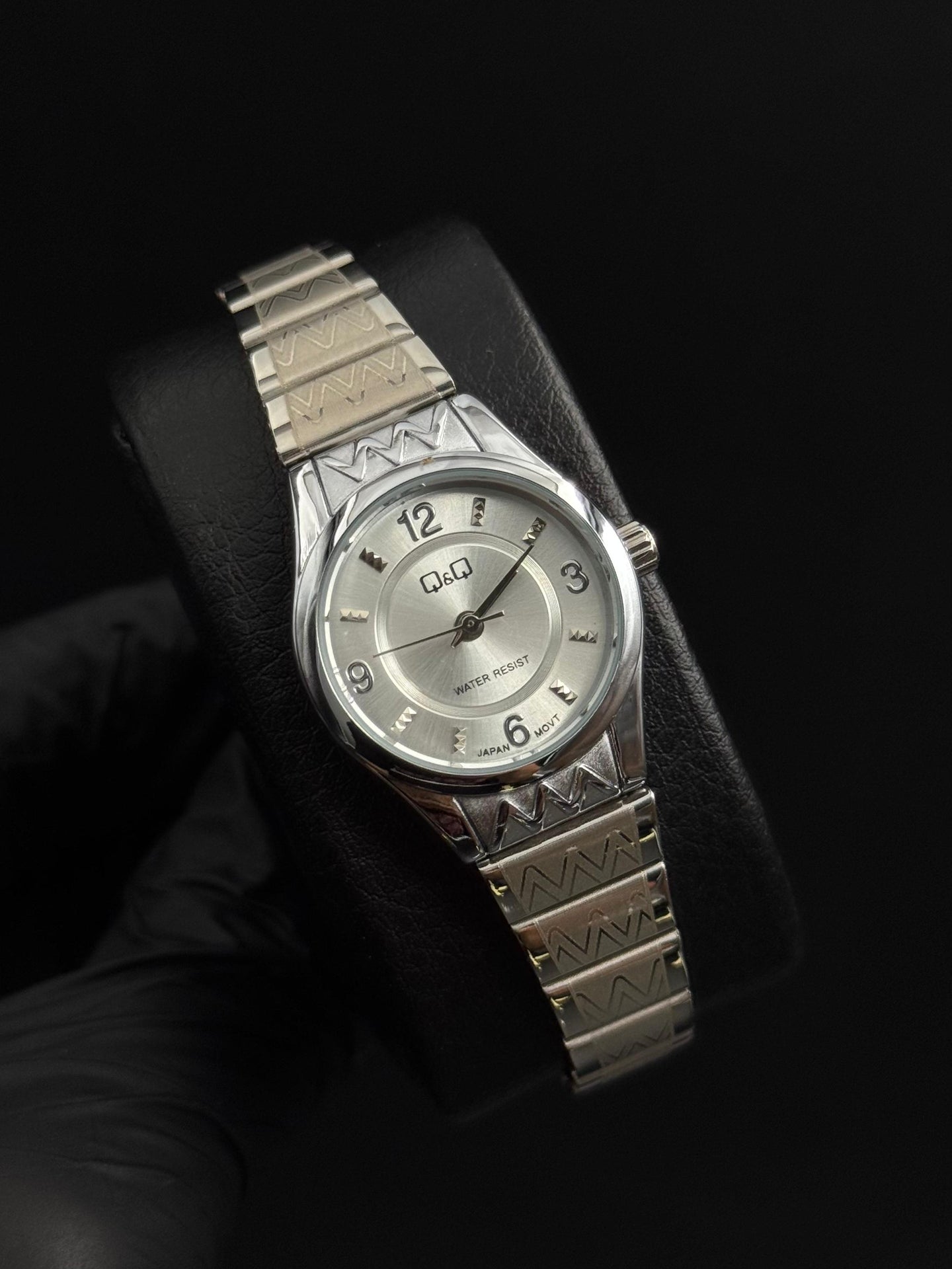 QYQ Mujer Mn Plateado Tablero Plateado