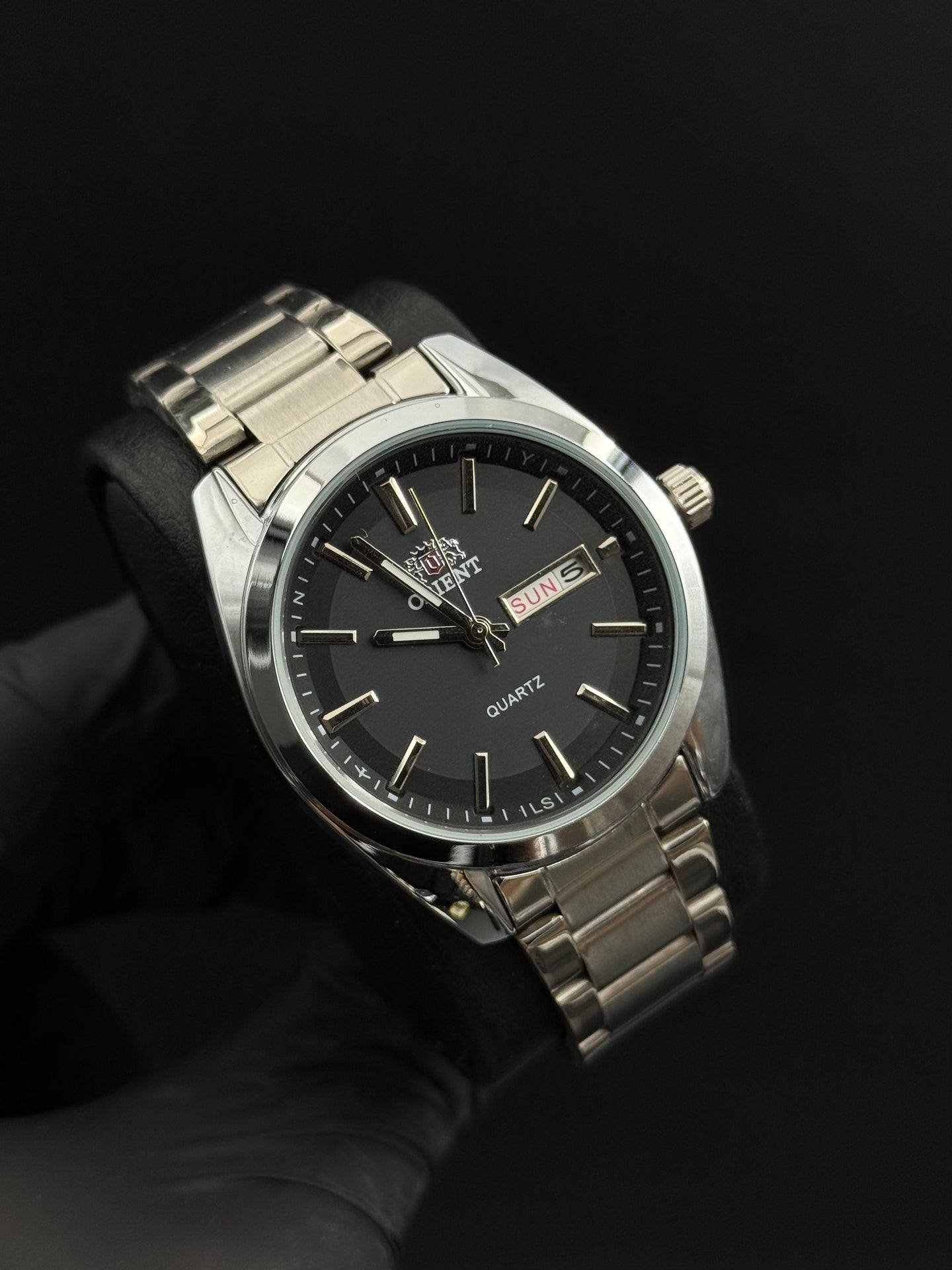 Ornt Mujer PQ Plateado Tablero Negro