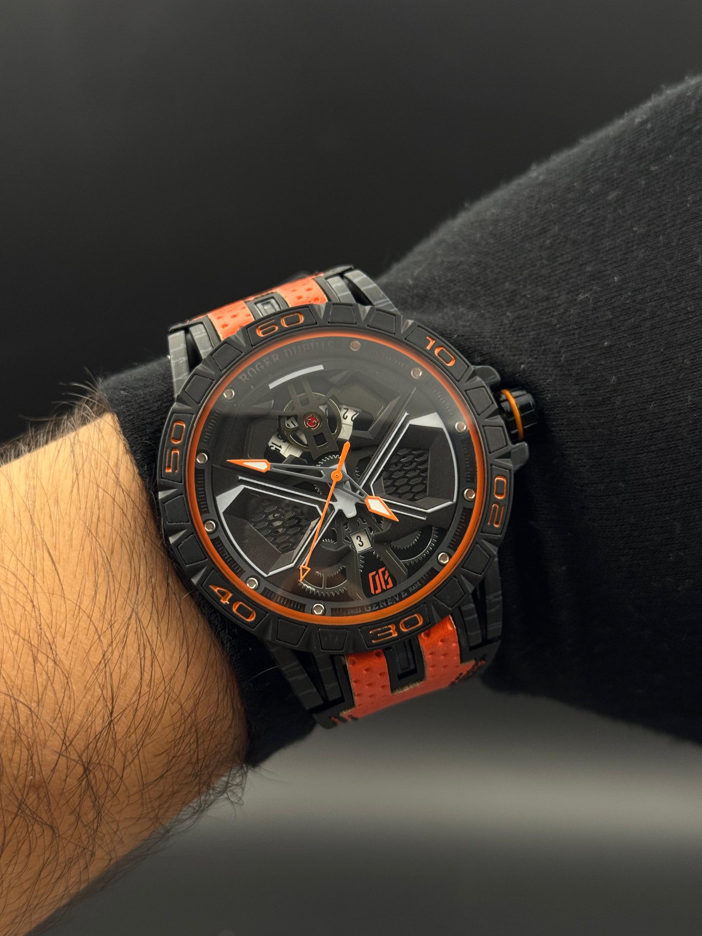 Rger Plus Naranja Tablero Negro