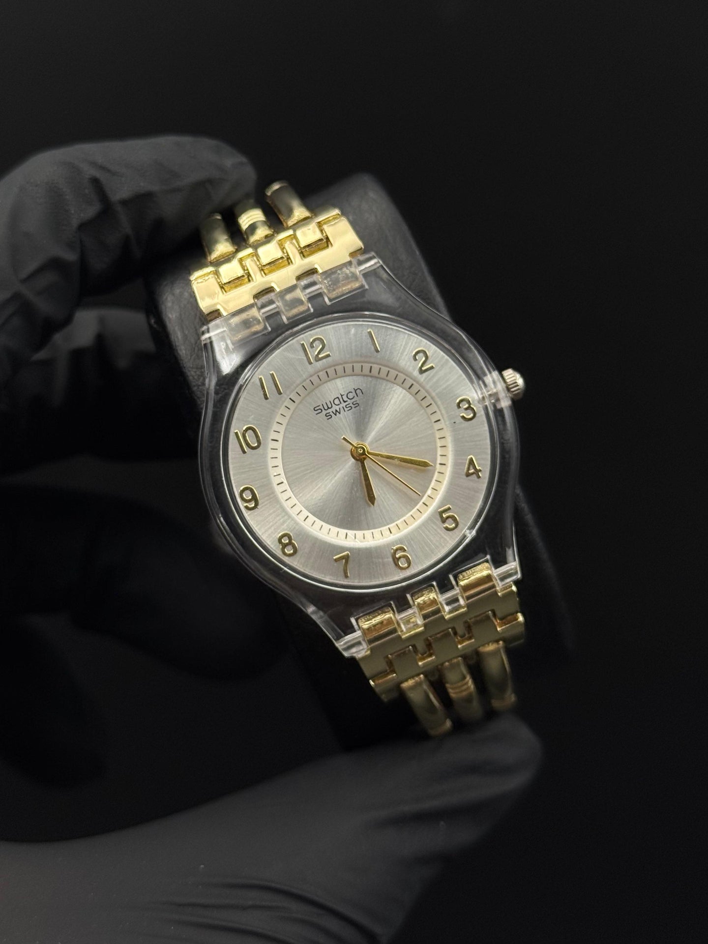 Swt Mujer Dorado Tablero Plateado