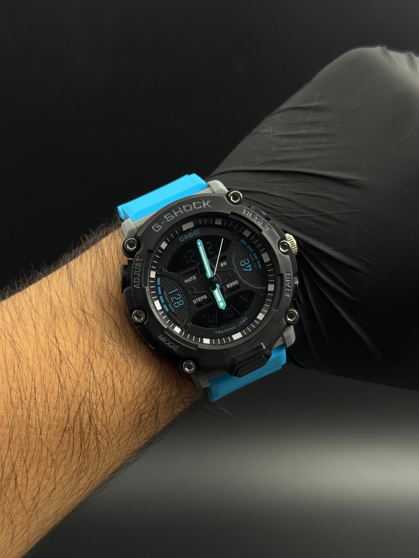 G-shck 128-48 Azul Tablero Negro