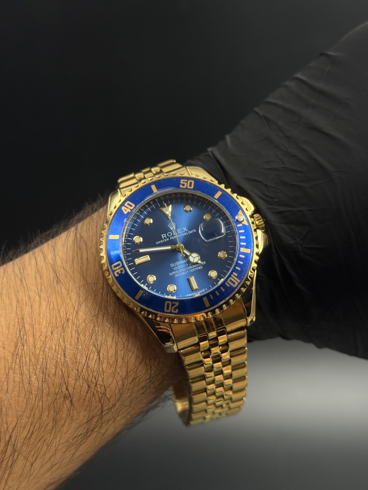 Rlx Jubilee Dorado Tablero Azul