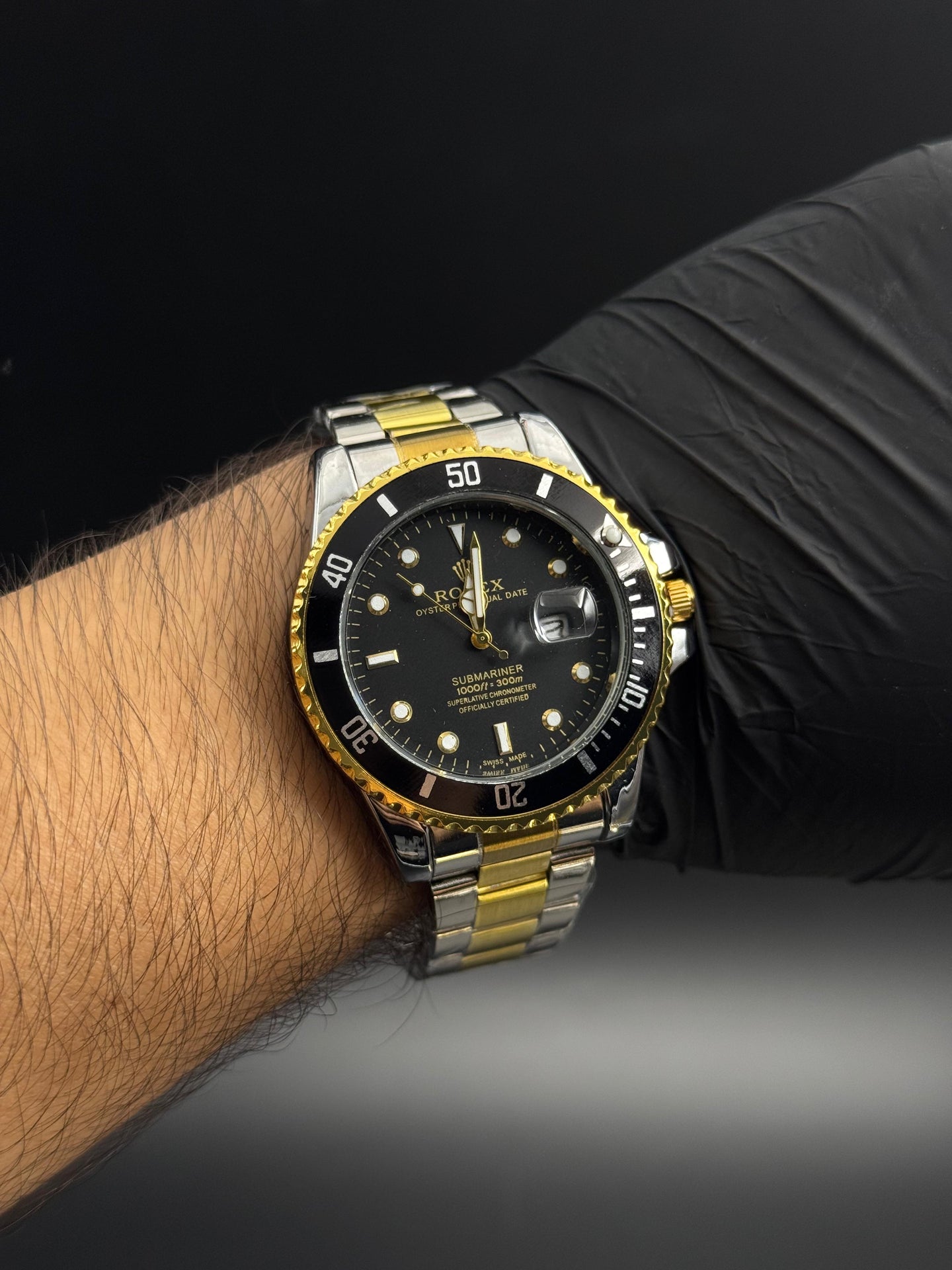 Rlx Premium New Bicolor Dorado Tablero Negro