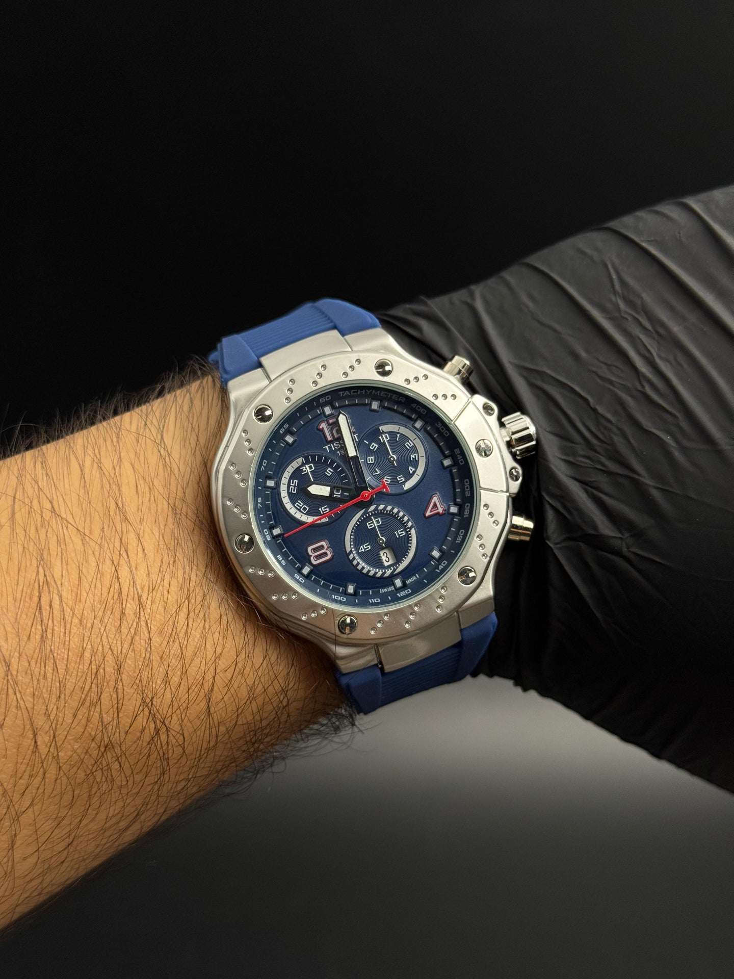 Tsst GP Goma Azul Tablero Azul Plateado