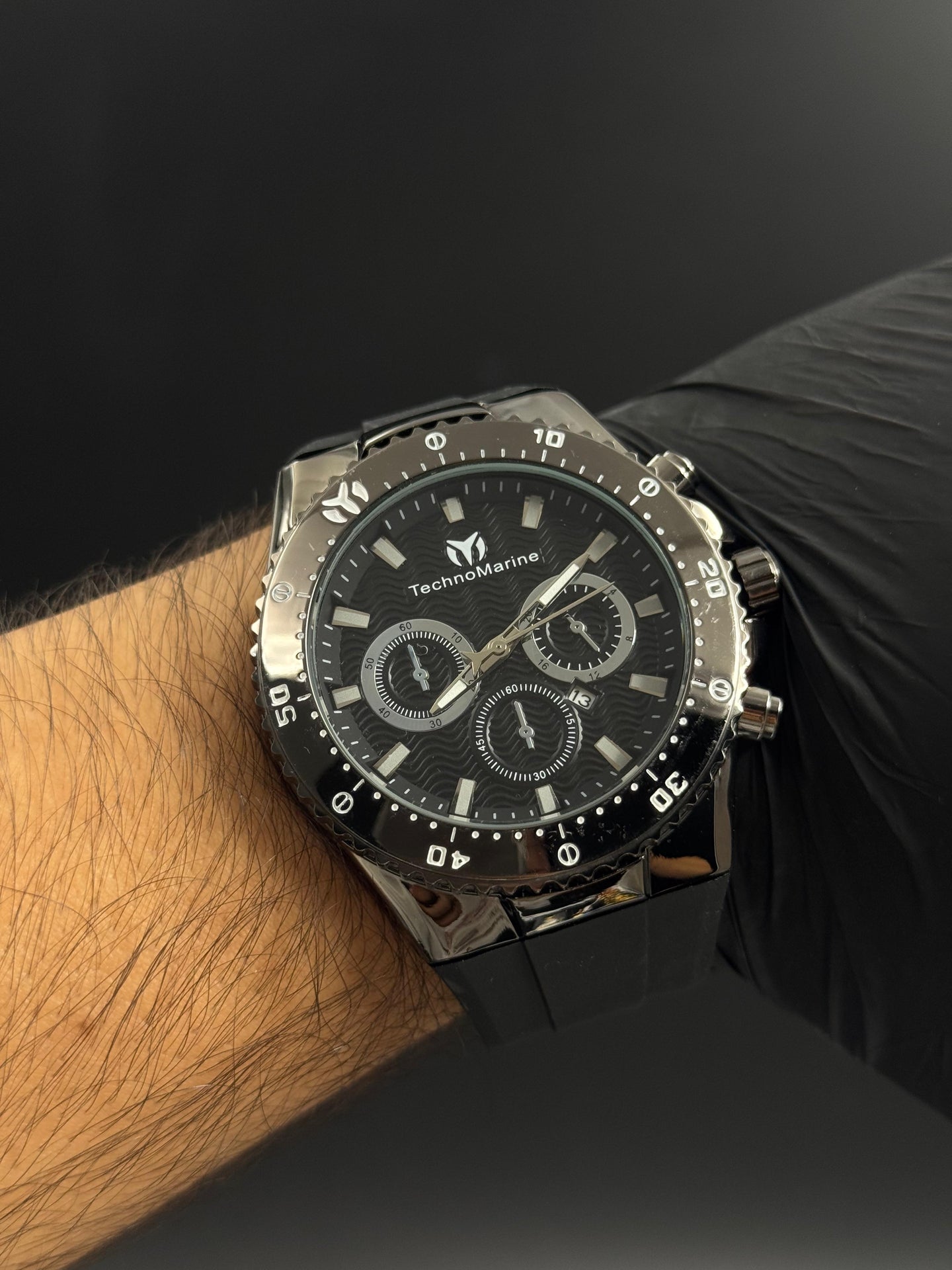 Tchmrn 3R Goma Negra Tablero Negro Negro