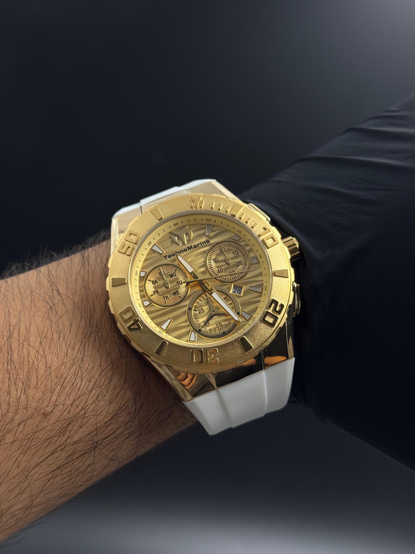 Tchmrn MZ Goma Blanca Tablero Dorado Dorado