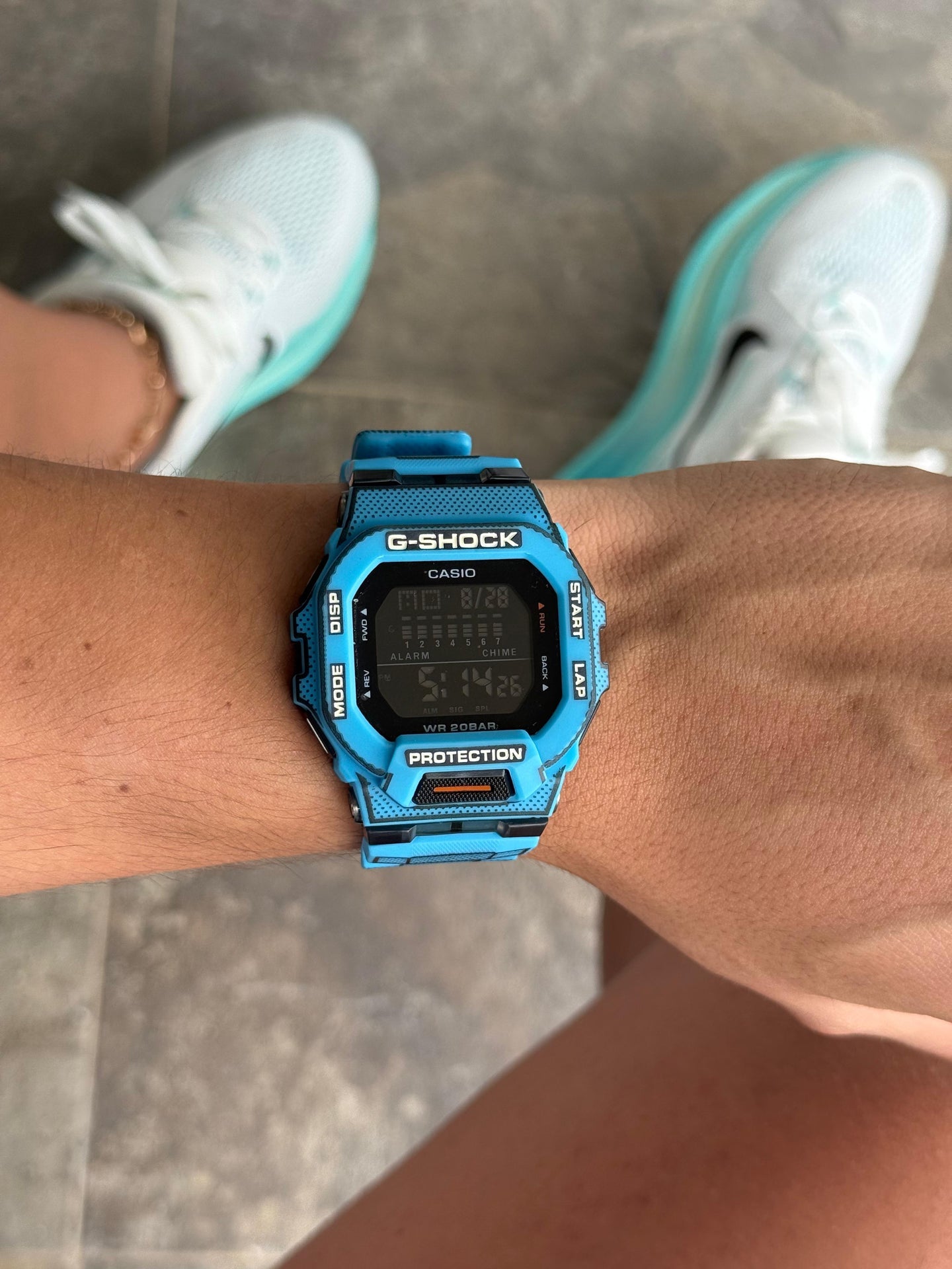 G-Shck GBD Azul Tablero Negro-Azul