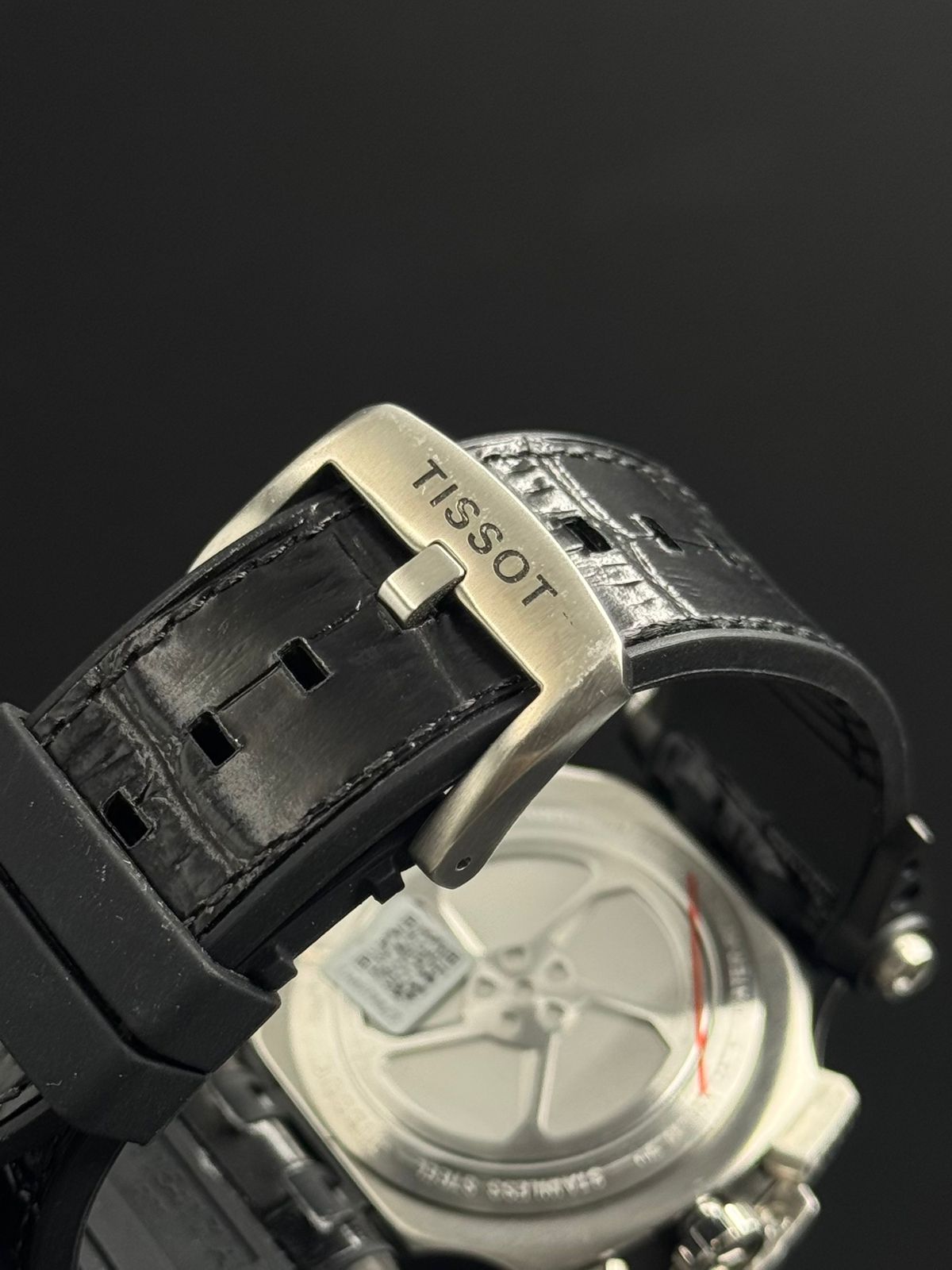 Tsst T-Race Exclusive Cuero Negro Tablero Negro  Plateado