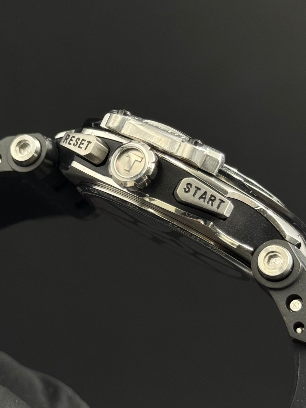 Tsst T-Race Exclusive Goma Negra Tablero Negro Plateado