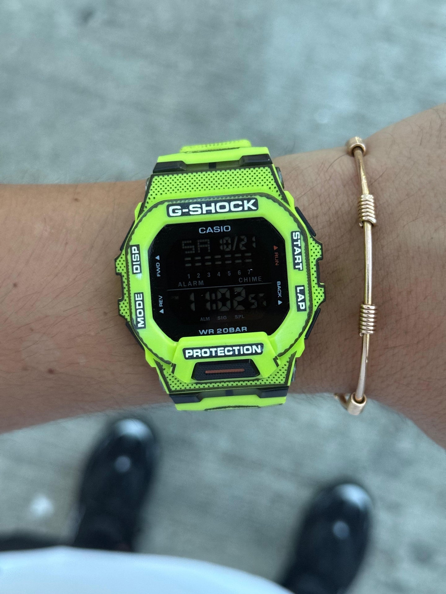 G-Shck GBD Verde Tablero Negro- Verde