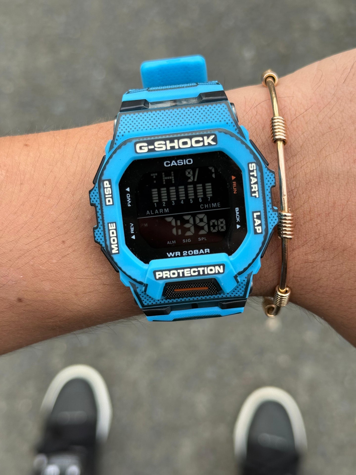 G-Shck GBD Azul Tablero Negro-Azul