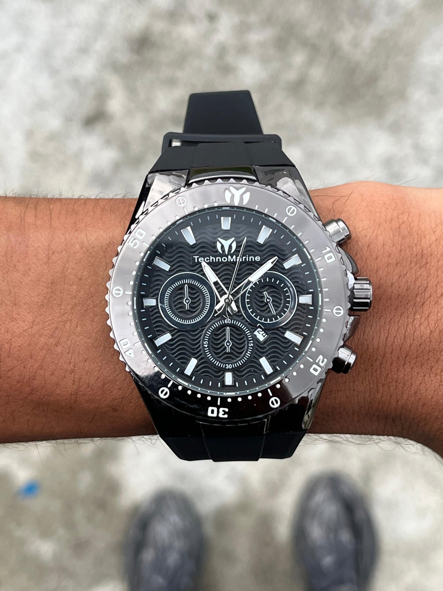 Tchmrn 3R Goma Negra Tablero Negro Negro